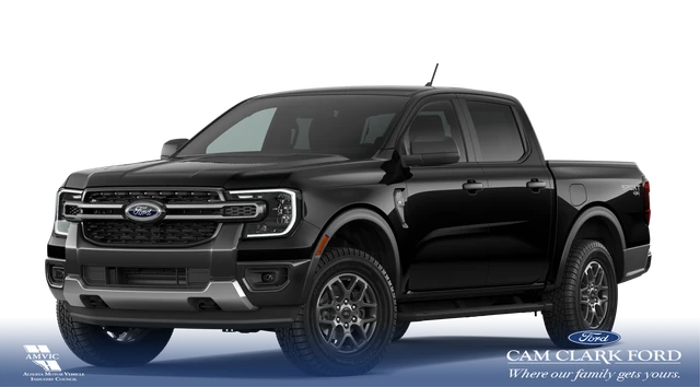 2026 Ford Ranger XLT, čierna, 25 km, dovoz Kanada — foto 1