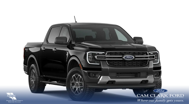 2026 Ford Ranger XLT, čierna, 25 km, dovoz Kanada — foto 4 z 7