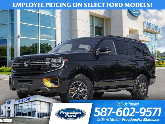 2027 Ford Expedition Tremor, čierna, 30 km, dovoz Kanada — foto 1