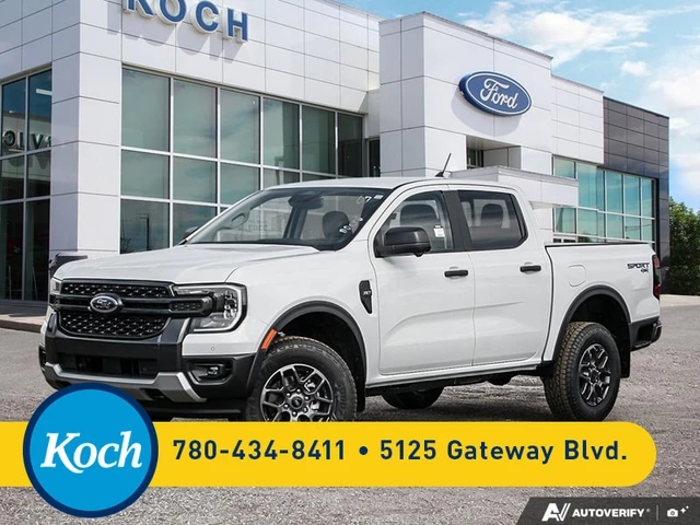 2026 Ford Ranger XLT, biela, 47 km, dovoz Kanada — foto 1