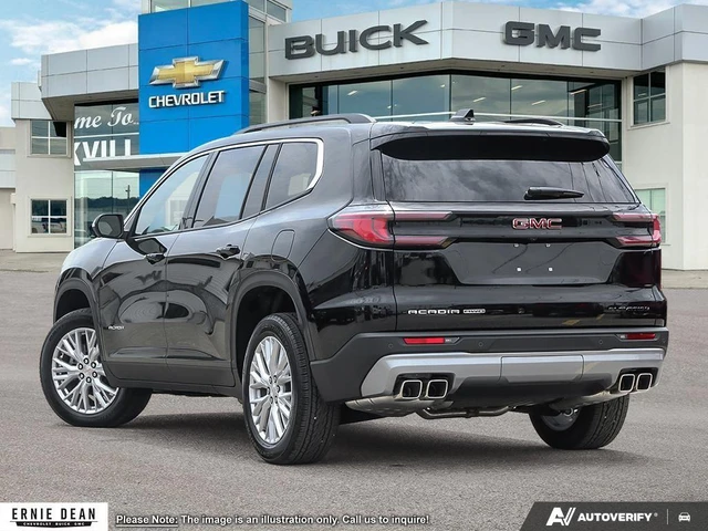 2026 GMC Acadia Elevation, čierna, 2 km, dovoz Kanada — foto 4 z 20