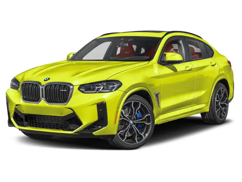 2025 BMW X4 Competition, žltá, 90 km, dovoz Kanada — foto 1