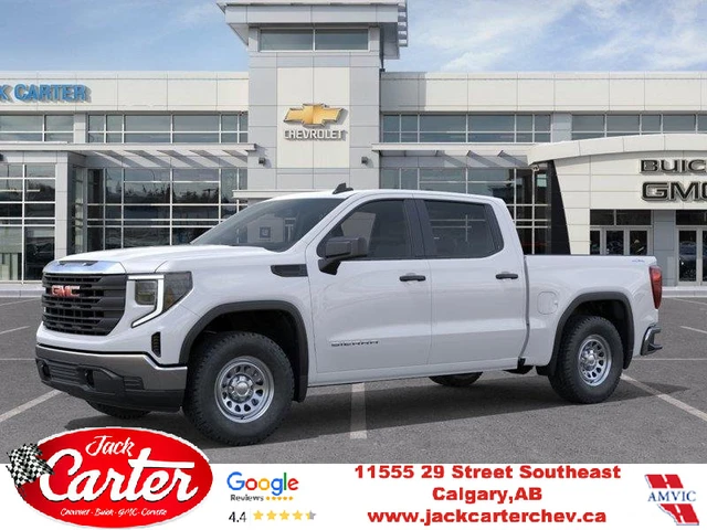 2026 GMC Sierra 1500 Pro, biela, 1 km, dovoz Kanada — foto 1