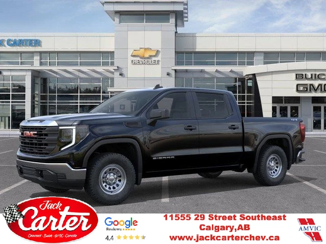 2026 GMC Sierra 1500 Pro, čierna, 1 km, dovoz Kanada — foto 1