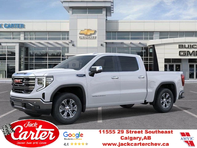2026 GMC Sierra 1500 SLT, biela, 1 km, dovoz Kanada — foto 1
