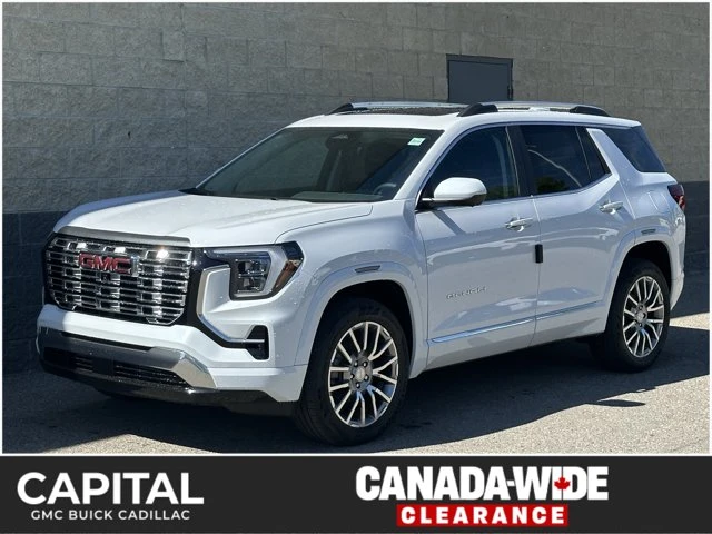 2027 GMC Terrain AWD Denali, bílá, 4 km, dovoz Kanada — foto 1