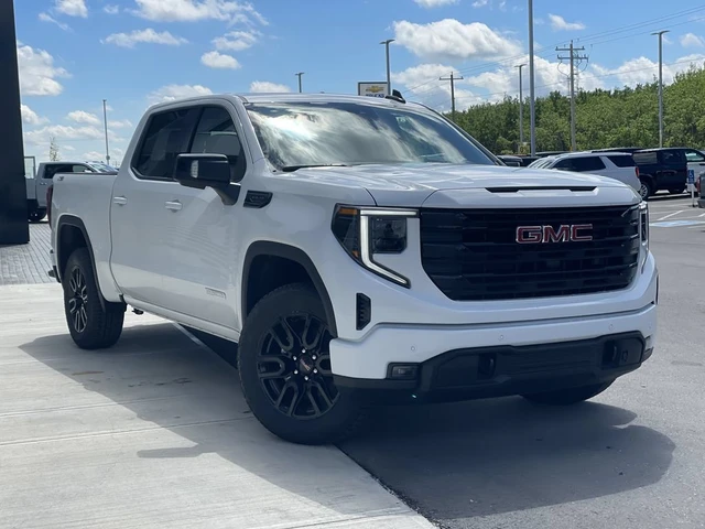2026 GMC Sierra 1500 Elevation, biela, 1 km, dovoz Kanada — foto 1