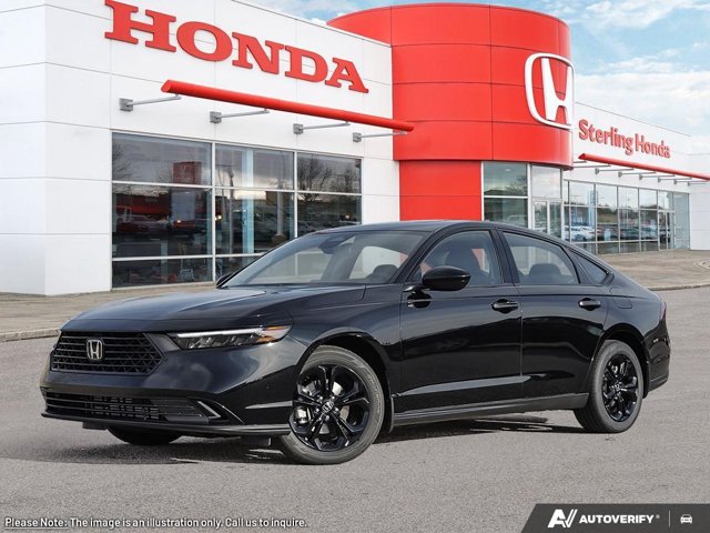 2025 Honda Accord Sedan, čierna, 10 km, dovoz Kanada — foto 1