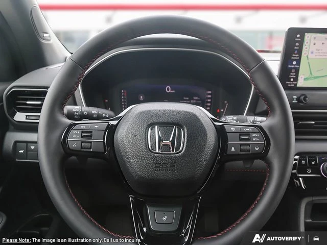 2026 Honda Pilot Black Edition, červená, 168 km, dovoz Kanada — foto 12 z 20
