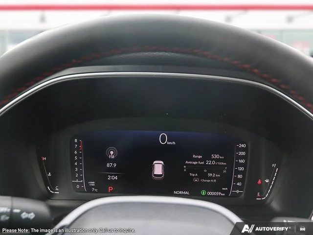 2026 Honda Pilot Black Edition, červená, 168 km, dovoz Kanada — foto 13 z 20