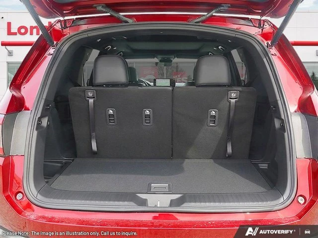 2026 Honda Pilot Black Edition, červená, 168 km, dovoz Kanada — foto 7 z 20