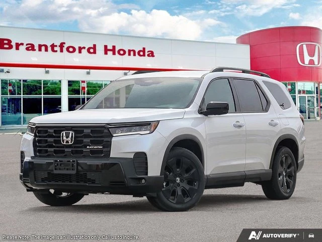 2026 Honda Pilot Black Edition, biela, 11 km, dovoz Kanada — foto 1