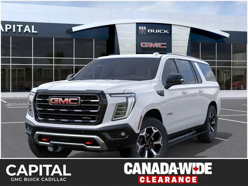 2026 GMC Yukon AT4 Ultimate, biela, 0 km, dovoz Kanada — foto 1