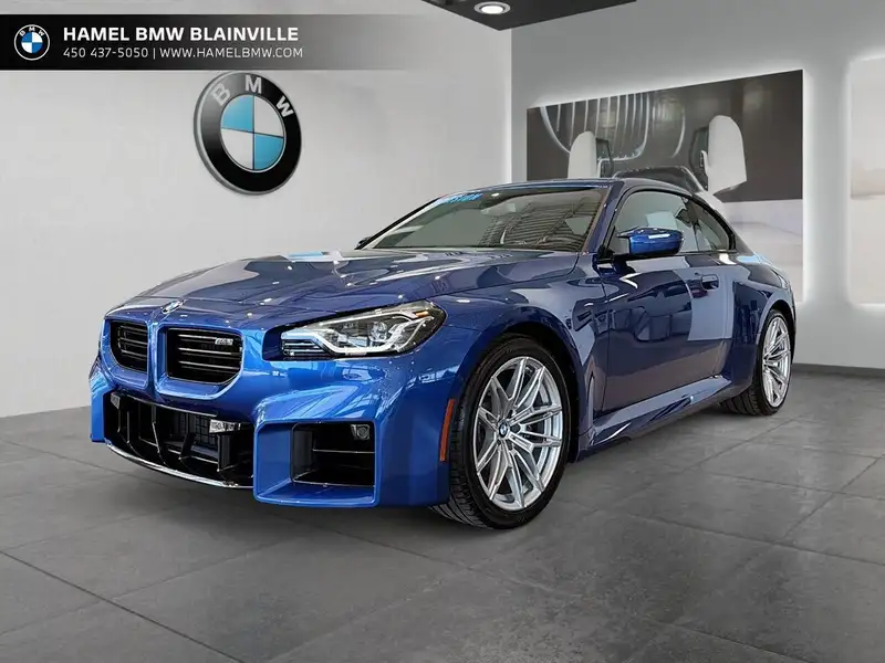 2026 BMW M2 coupé, modrá, 3 100 km, dovoz Kanada — foto 1 z 12 2026 BMW M2 coupé, modrá, 3 100 km, dovoz Kanada — foto 1 z 12