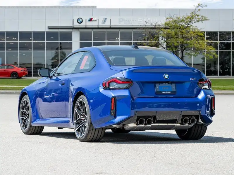 2026 BMW M2 Base, modrá, 90 km, dovoz Kanada — foto 8 z 12