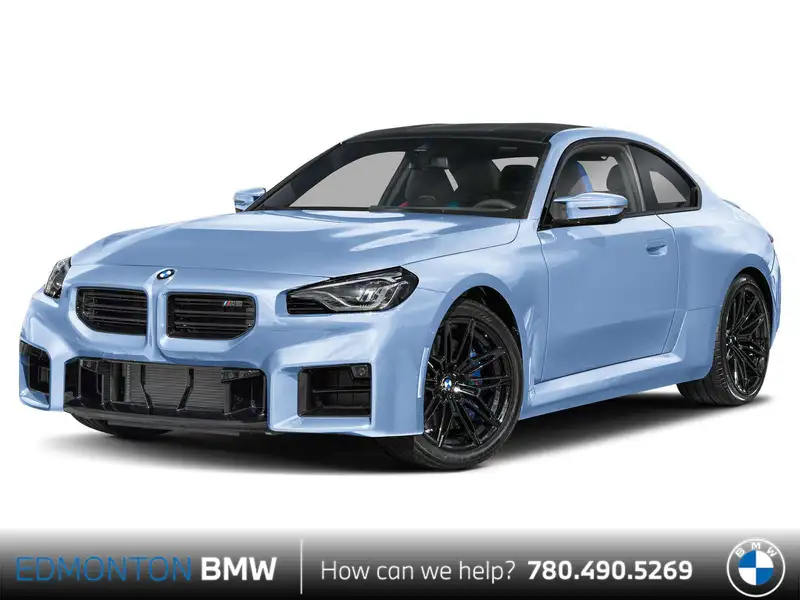 2026 BMW M2 Coupe, modrá, 33 km, dovoz Kanada — foto 1