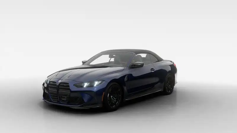 2027 BMW M4 Convertible, modrá, 90 km, dovoz Kanada — foto 1