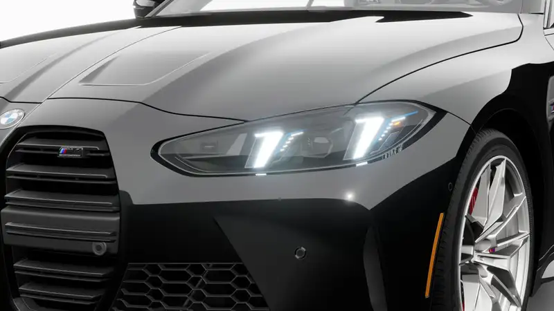2027 BMW M4 Competition, čierna, 90 km, dovoz Kanada — foto 9 z 12