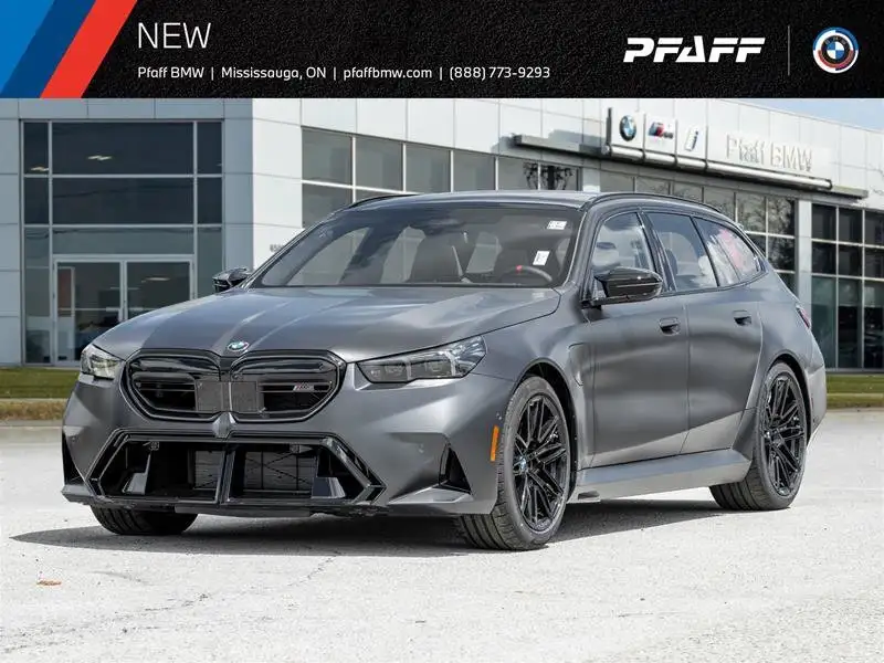 2027 BMW M5 TOURING, sivá, 90 km, dovoz Kanada — foto 1