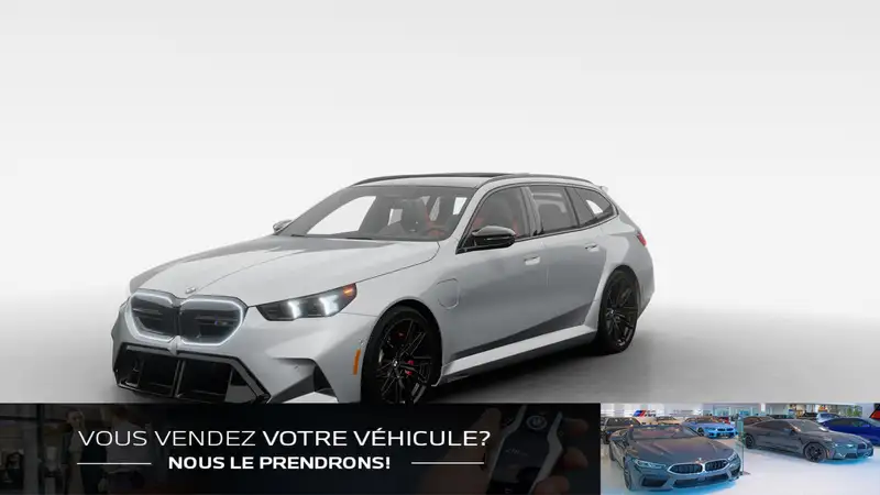 2027 BMW M5 TOURING, sivá, 90 km, dovoz Kanada — foto 1