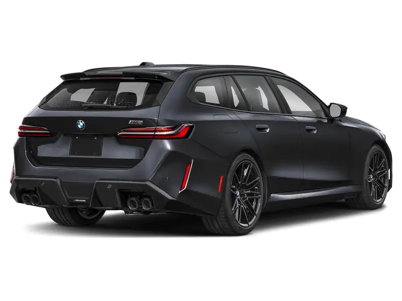 2027 BMW M5 Touring, čierna, 90 km, dovoz Kanada — foto 2 z 11