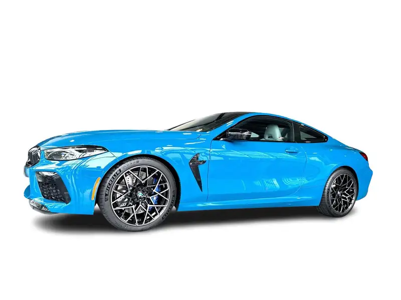 2025 BMW M8 Competition | PREMIUM PKG |, modrá, 9 950 km, dovoz Kanada — foto 5 z 12