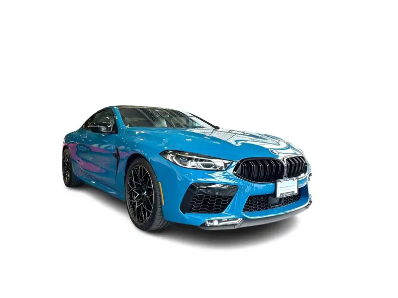 2025 BMW M8 Competition | PREMIUM PKG |, modrá, 9 950 km, dovoz Kanada — foto 8 z 12