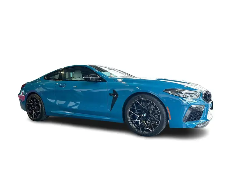 2025 BMW M8 Competition | PREMIUM PKG |, modrá, 9 950 km, dovoz Kanada — foto 9 z 12