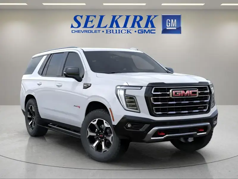 2026 GMC Yukon AT4, biela, 0 km, dovoz Kanada — foto 1