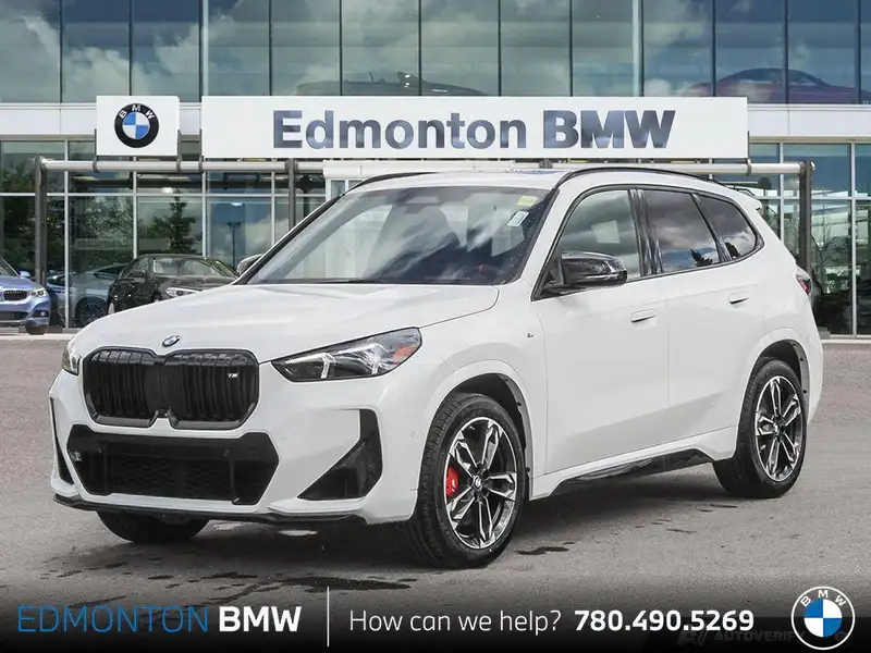 2027 BMW X1 M35i xDrive Sports Activity Vehicle, biela, 90 km, dovoz Kanada — foto 1
