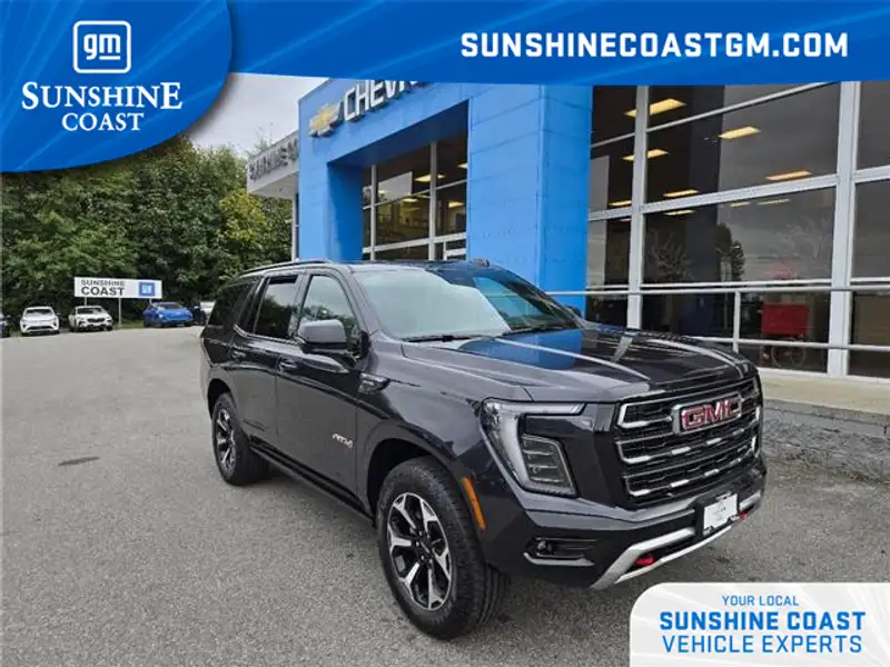 2026 GMC Yukon AT4, sivá, 0 km, dovoz Kanada — foto 1