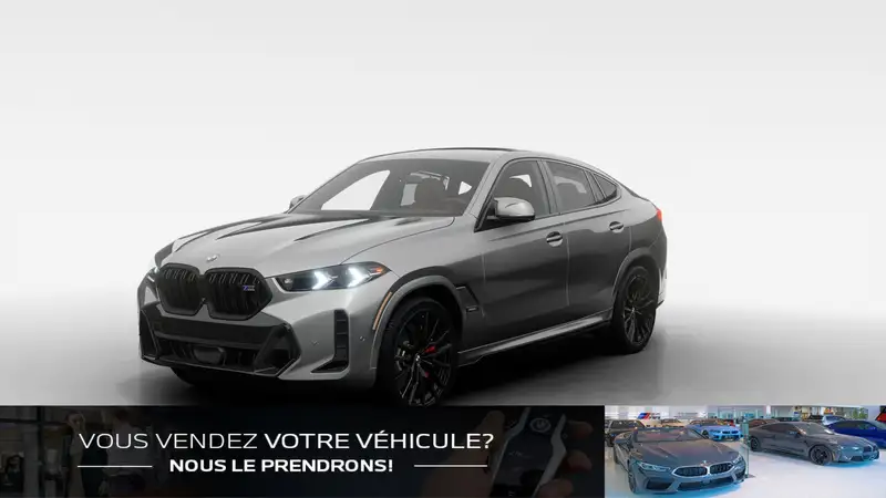 2027 BMW X6 M60i xDrive, sivá, 90 km, dovoz Kanada — foto 1