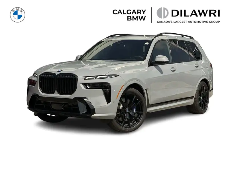 2027 BMW X7 xDrive40i Premium Package, M Sport Pro, Advanced D, sivá, 90 km, dovoz Kanada — foto 1