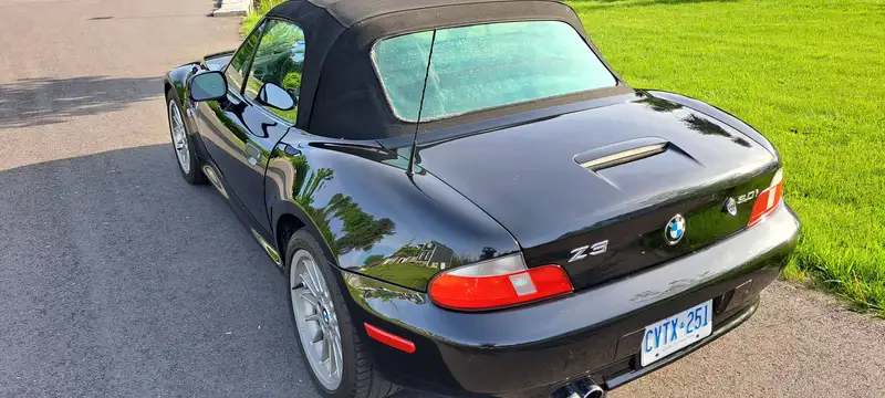 2002 BMW Z3 3.0, čierna, 111 491 km, dovoz Kanada — foto 3 z 12