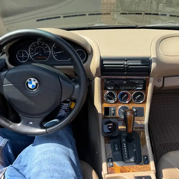 2000 BMW Z3 Roadster, čierna, 125 000 km, dovoz Kanada — foto 6 z 11