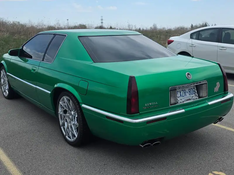 1999 Cadillac Eldorado Cadillac ETC, zelená, 137 551 km, dovoz Kanada — foto 7 z 12