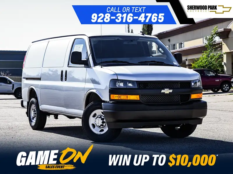2025 Chevrolet Express 2500 Remote Start | Driver Convenience PKG, strieborná, 15 km, dovoz Kanada — foto 1