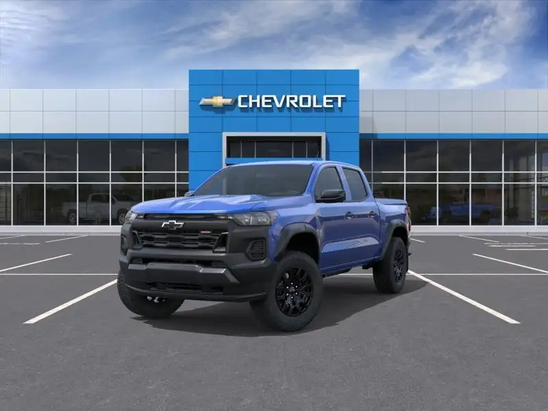 2026 Chevrolet Colorado Trail Boss, modrá, 0 km, dovoz Kanada — foto 1