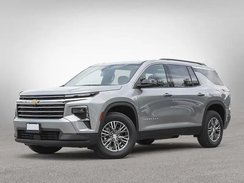2027 Chevrolet Traverse lt, šedá, 0 km, dovoz Kanada — foto 1