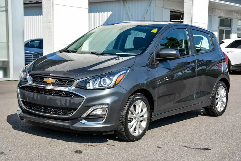 2022 Chevrolet Spark 1LT, sivá, 41 965 km, dovoz Kanada — foto 1