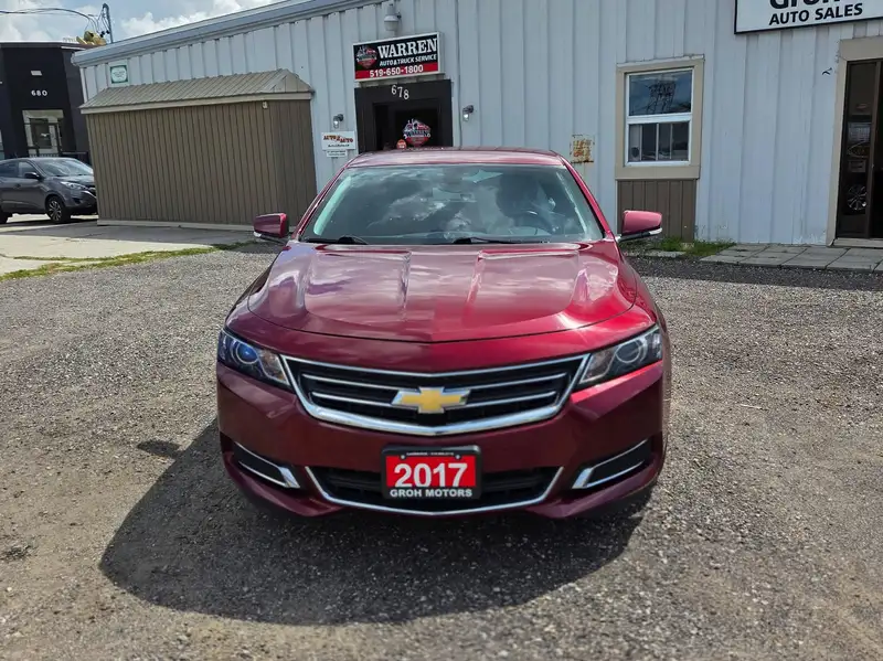 2017 Chevrolet Impala LT, červená, 143 107 km, dovoz Kanada — foto 1 z 12 2017 Chevrolet Impala LT, červená, 143 107 km, dovoz Kanada — foto 1 z 12