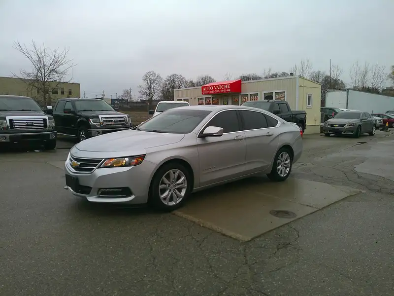 2019 Chevrolet IMPALA LT, strieborná, 170 040 km, dovoz Kanada — foto 1