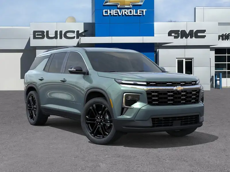 2027 Chevrolet Traverse LT, zelená, 0 km, dovoz Kanada — foto 7 z 12