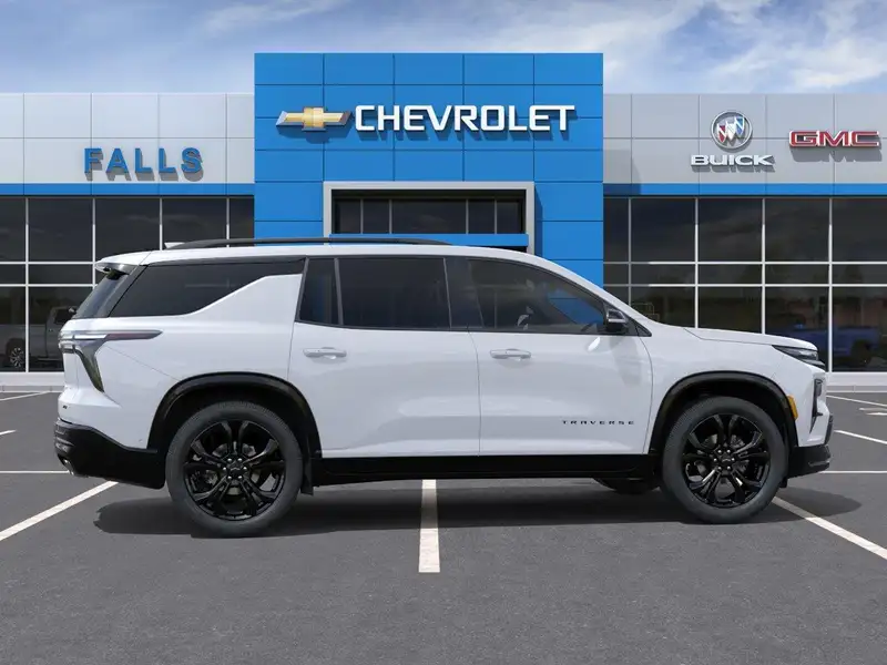 2027 Chevrolet Traverse, biela, 0 km, dovoz Kanada — foto 5 z 12