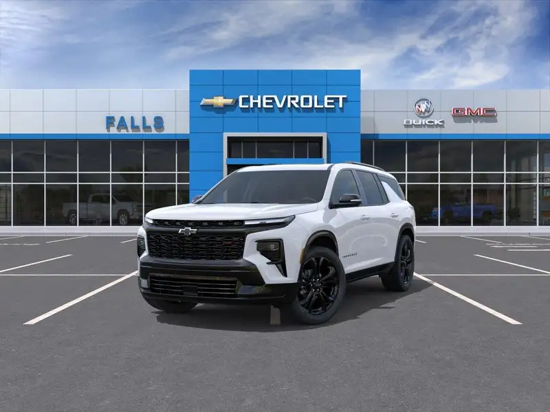 2027 Chevrolet Traverse, biela, 0 km, dovoz Kanada — foto 8 z 12