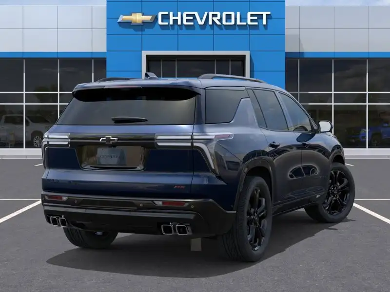 2027 Chevrolet Traverse, modrá, 0 km, dovoz Kanada — foto 4 z 6