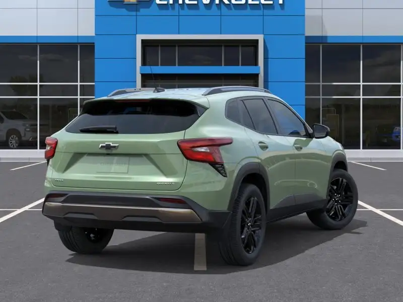 2026 Chevrolet Trax ACTIV, zelená, 0 km, dovoz Kanada — foto 4 z 6