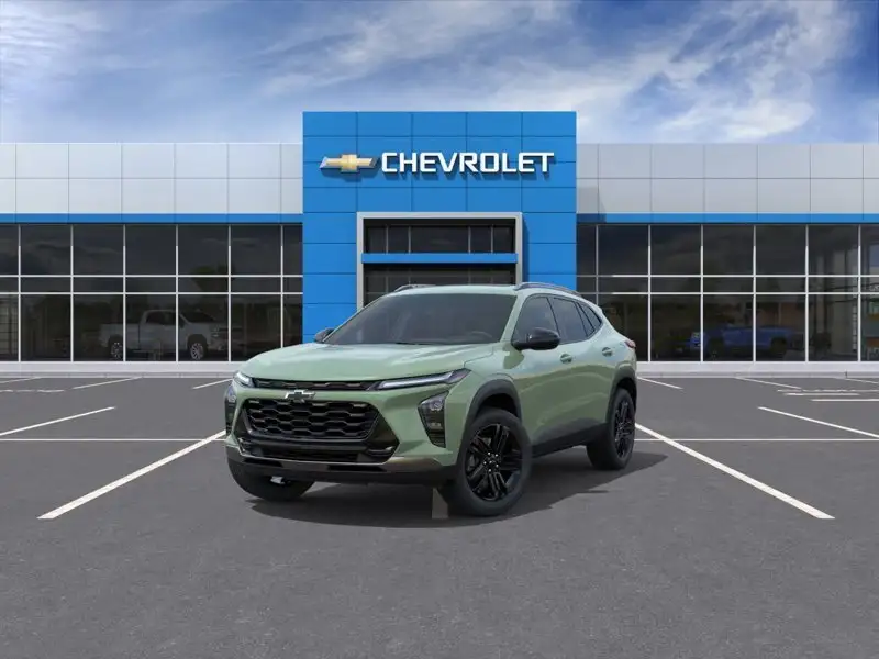2026 Chevrolet Trax ACTIV, zelená, 0 km, dovoz Kanada — foto 1