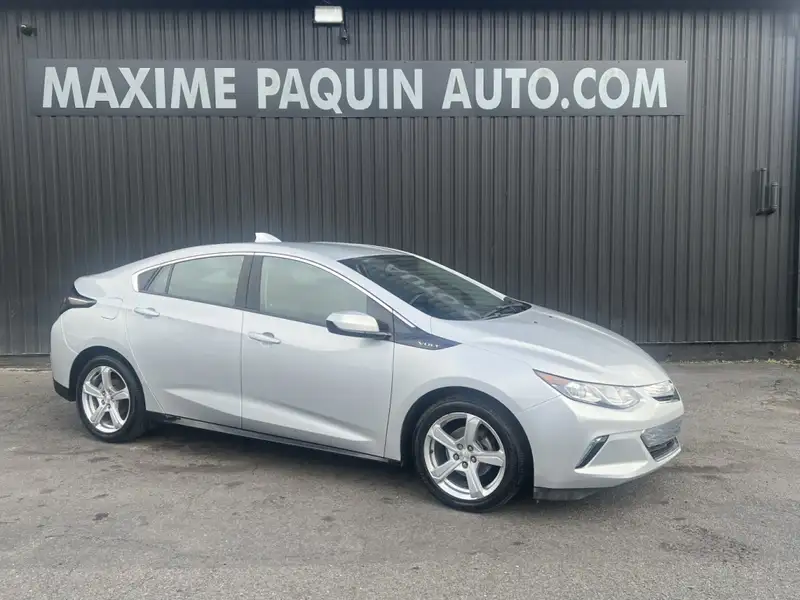 2018 Chevrolet Volt 5dr HB LT, sivá, 101 777 km, dovoz Kanada — foto 1
