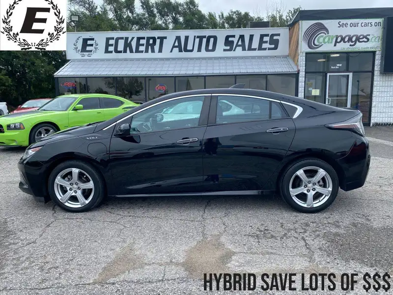 2017 Chevrolet Volt LT HYBRID SAVE LOTS OF $$$$, čierna, 115 600 km, dovoz Kanada — foto 1